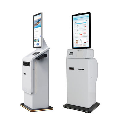 Multi-Währung Barzahlung Terminal Kiosk mit Drucker Touchscreen-Display