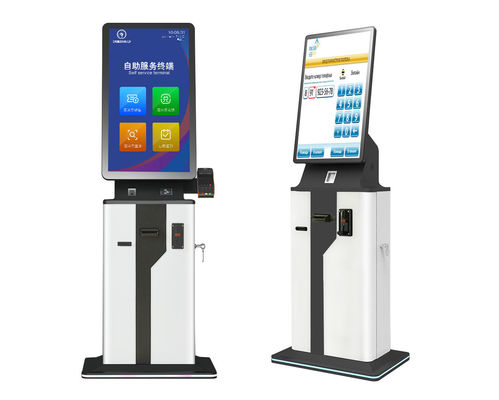 kaufen 23,8 Zoll 32 Zoll selbstbestellender Kiosk Bill Acceptor Payment Kiosk mit Drucker online manufacture