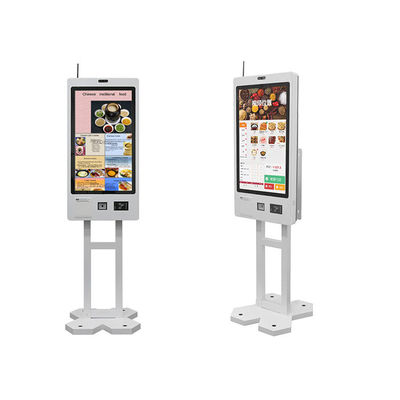 kaufen Wandmontage oder Bodenstand Touchscreen Selbstbedienung Bestell-Zahlungskiosk mit Quittungsdrucker und QR-Scanner für Restaurant online manufacture