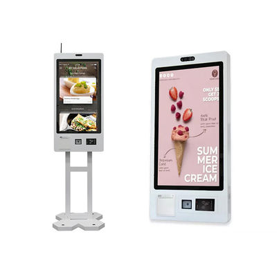 kaufen Indoor Food Order Payment Kiosk Machine POS Holder Restaurant Capacitive Touch Screen Payment Kiosks Self Ordering Kisok online manufacture