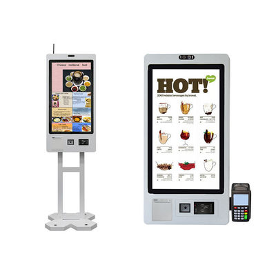 kaufen Selbstbestellkiosk Selbstbedienung Lebensmittelbestellterminal 21,5 Zoll Wandmontiertes Touchscreen Rechnungsbestellkiosk Bezahlkiosk online manufacture