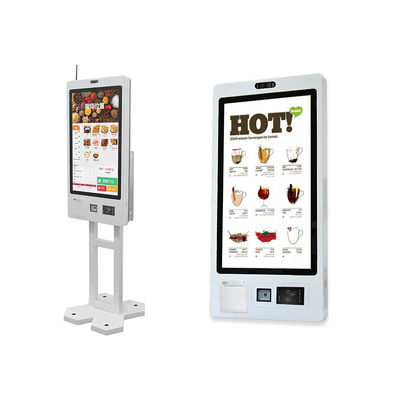 kaufen Selbstbestell-Kiosk Wandmontage Ticket-Drucker Selbstzahlung Kasse Android Touchscreen Bestell-Kiosk Maschine online manufacture