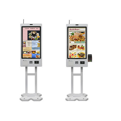 kaufen Customized 21.5inch POS System Floor Stand or Wall Mount Touch Screen Self Service Payment Food Ordering Kiosks for Restaurant online manufacture