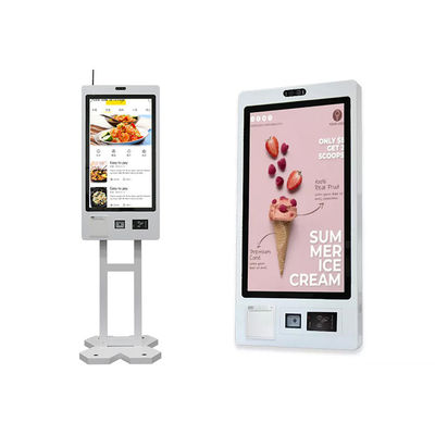 kaufen 32 Zoll Touchscreen Selbstbedienungs-Bestellkiosk mit QR-Code-Scanner online manufacture