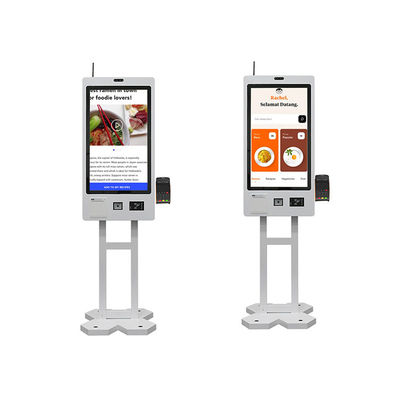 kaufen Scan-Code-Touch Screen Computer-Kiosk-Maschinen-Restaurant-stehender Touch Screen-Kiosk online manufacture