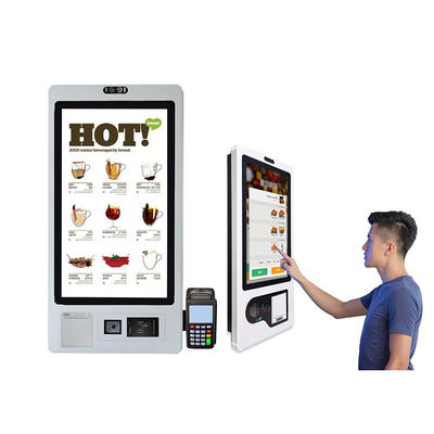 kaufen Selbstbedienungs-Touchscreen-Monitor-Kiosk-Restaurant-Barzahlungskiosk mit Kartenleser online manufacture