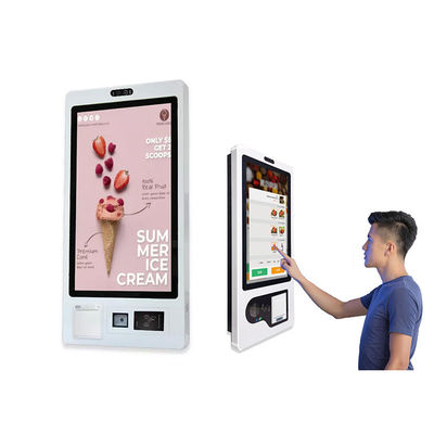 kaufen 23,8-Zoll-Einbau-Thermodrucker-Ticket-Automat Zahlungsbestell-Kiosk-Maschine online manufacture