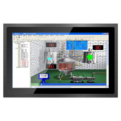 kaufen 15 Zoll 19 Zoll-Computer-Touch Screen Platten-PC schroff ganz in einem Front Industrial online manufacture