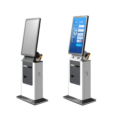 kaufen Selbstbedienung Touchscreen Flughafen Hotel Kassencheck Kassenakzeptierer Zahlungskiosk mit Passleser und Kartenverleiher Terminal Kiosk Kassencheck im Selbstbedienungsterminal Kiosk online manufacture