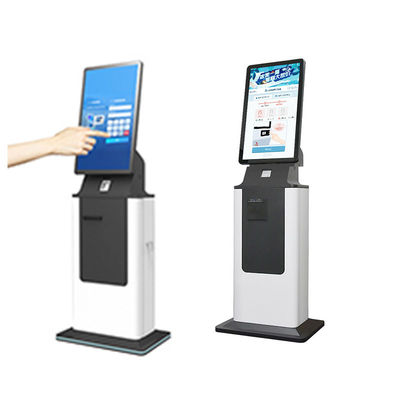 kaufen Hotel-Self-Check-in-Checkout-Kiosk-Touchscreen-Self-Service-Bezahlkiosk-mit-QR-Code-Leser-und-Thermodrucker online manufacture