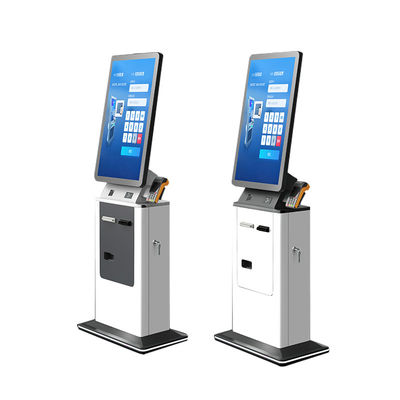 kaufen 32-Zoll-Selbstbedienungs-Passscanner-Kiosk, Hotel-Check-in und -Out, Zimmerkarten-Ausgabegerät, Android-Selbstbedienungs-Zahlungs-Kiosk-Terminal online manufacture