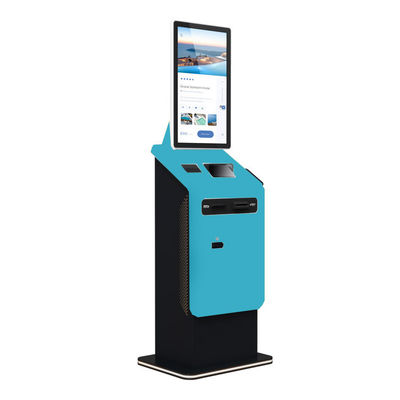 kaufen Selbstzahlung Kiosk Währungswechselmaschine Parkplatz Kiosk Münze Bargeldrechnung Recycling Parkplatz Zahlungsterminal mit A4 Printet online manufacture