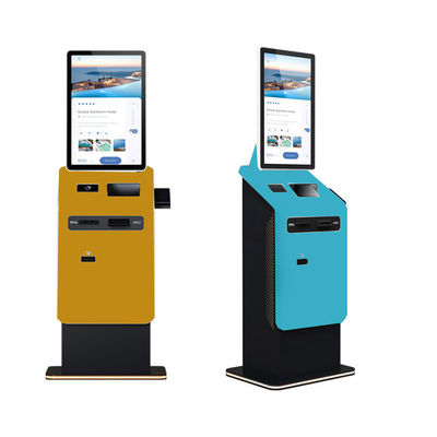 kaufen Crtly Dual Screen Self Service Kiosk QR Code Touchscreen Integrierte Informationskiosk Barzahlung Kiosk online manufacture