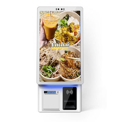kaufen Restaurant Selbstbedienung Kasse Kiosk Vertikale Wand mit Schreibtisch online manufacture
