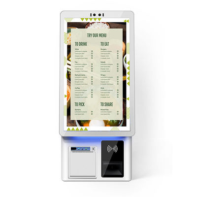 kaufen Kompaktes Wandmontage-Selbstbestellkiosk mit Kartenleser / LCD-Touchscreen online manufacture