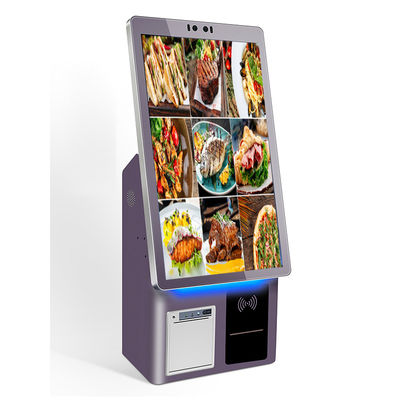 kaufen Fortgeschrittene LCD-Touchscreen-Selbstzahlungs-Kiosk mit Thermo-Drucker und RFID-Kartenleser für Restaurants und Einzelhandel online manufacture