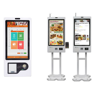 kaufen Wandmontierte Touchscreen-Selbstbedienungs-Bestellkiosk für Einzelhandels- und Restaurantbedarf online manufacture