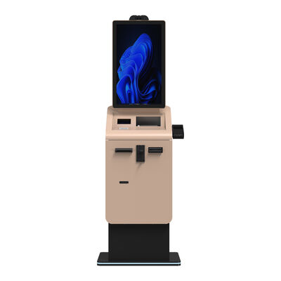 kaufen Flughafen Hotel Selbstbedienung Passleser Bargeldverleiher Ticket Kreditkarte Zahlung Kiosk Währungsumtausch Kiosk Maschine online manufacture
