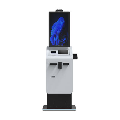kaufen Selbstguthaben Münzmaschine Bezahlung Kasse RFID Barcode Reader Bezahlung Selbstkasse Quittung Drucker Bargeldverteiler Kiosk SDK online manufacture