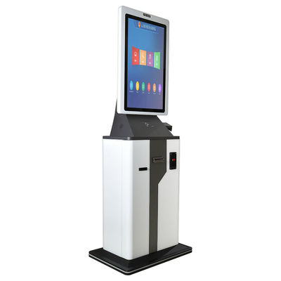 Bequemer Check-In Kiosk mit Kartenverteilgerät und Betriebssystem Android/Linux/Win7/8/10/11
