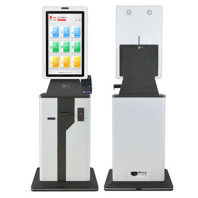 Münz-Barzahlungs-Selbstbedienungs-Kassensystem-Kiosk mit Rechnungsakzeptor