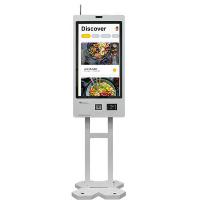 Restaurant-Wandhalterungs-Nahrungsmittelbestellkiosk 27-Zoll-Touchscreen