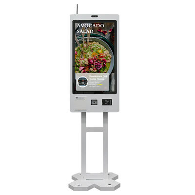 Wandmontierter Restaurant-Bestellkiosk Bankboden Stehende Finanzdienstleistungskioske