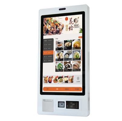 Kundenspezifischer POS-Restaurant-Bodenständer Wandmontierter Bildschirmkiosk
