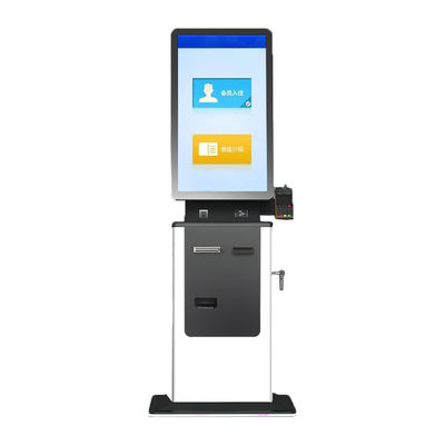 32-Zoll-Touchscreen-Multifunktionskiosk mit Passport-Scanning-ID-Karten-Scan