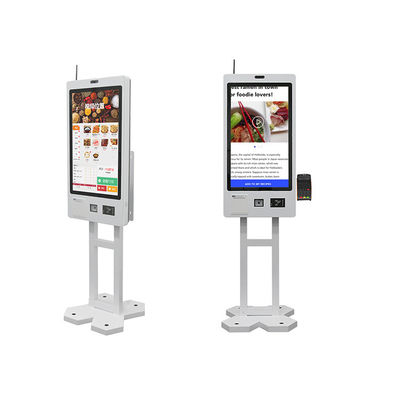 21.5 Inch Touch Screen Fast Food Self Service Order Restaurant Self Ordering Kiosk Android Cashless POS Payment Terminal Kiosk