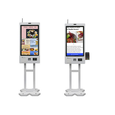 Fast Food Selbstbedienungs-Kiosk Android Rechnungszahlung Essensbestellterminal Selbstbedienungs-Bestellmaschine Kiosk für Restaurants