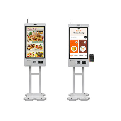 Restaurant-Selbstbestellkiosk mit Kartenleser-Wärmedrucker