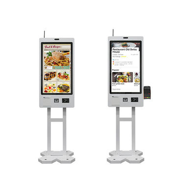 Ticketendruck und RFID-Lesegerät Selbstbestellkiosk mit Kapazitiv-Touch 10 Punkt