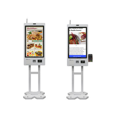 Touchscreen-Selbstbedienungs-Zahlungskiosk mit QR-Scanner/NFC-Reader