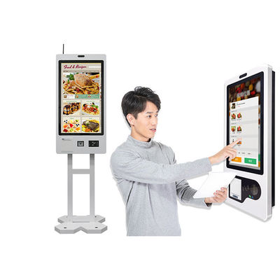Hochwertige Restaurant-Bestellmaschine Qr-Code-Scanner McDonalds Kiosk Zahlung Kiosk