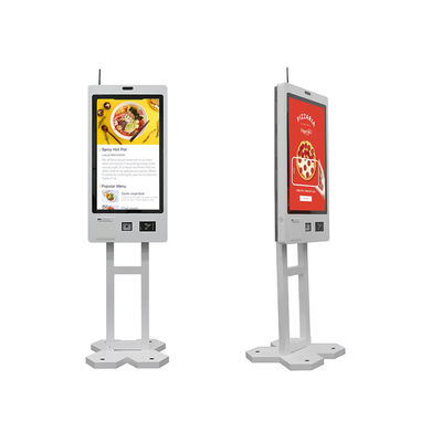 Wandmontiert / Boden Stehend Selbstbedienung Bestellung Kiosk Kapazitive Berührung für Restaurant