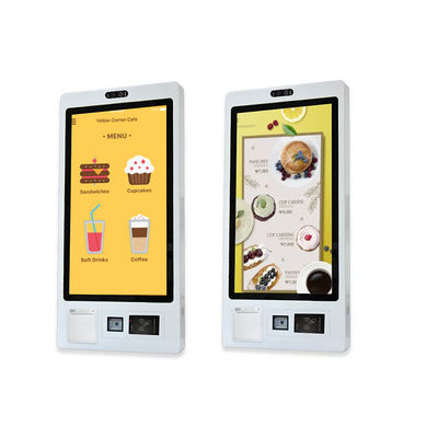 Supermarkt Selbstbedienung Kiosk Flexibler und intuitiver LCD-Touchscreen mit Kartenleser