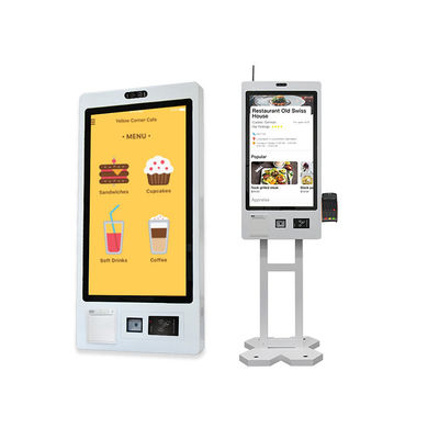 32 Zoll Touchscreen Selbstbestellkiosk für Supermarkt schnellen Service