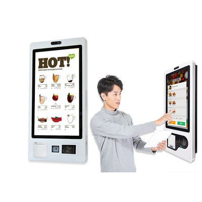 Anpassbarer Touch-Kiosk mit Zahlungsoptionen mit Kreditkarte Android/Windows 7/8/10