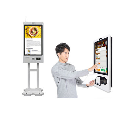 Kontrolleur-Selbstservice-Kiosk Positionsterminalauftrags-Zahlungs-Scannen des Preis-21.5inch