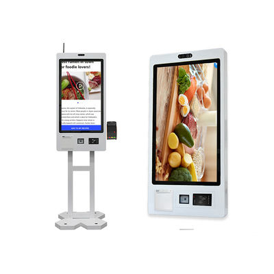 Selbstservice-Besucher-Ausrichtungs-Kiosk Einrichtungsmaschine des 19 Zoll-Schnellimbisses