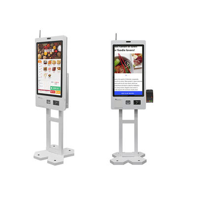 Kapazitiver Selbstprüfungs-Maschinen-Kiosk 32 Zoll-Touch Screen Zahlungs-Anschluss