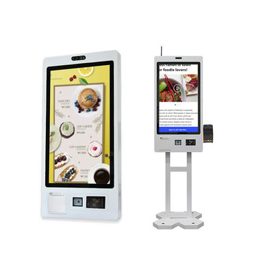 Supermarkt 21.5 Touchscreen-Bestellkiosk-Kassenzahlungsmaschine