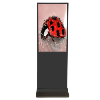 LCD, der Anzeigen-wechselwirkende Platten-Touch Screen Kiosk-Boden-Stellung annonciert