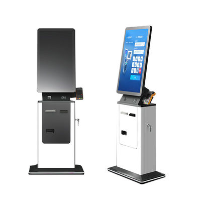 Check-in Kiosk Selbstbedienung Pass-Scanner Bordkarte Druckmaschine Hotel Check-in Barzahlung Kiosk