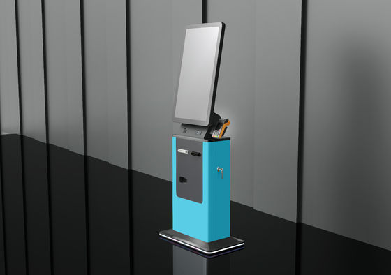 Crtly 32 In vertikaler Touchscreen Qr Scanner Selbstbedienung Barzahlung Kiosk Hotel Check In Kiosk