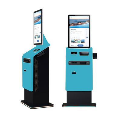 Touchscreen Bargeld-Recycler-Maschine mit QR-Code-Ticket-Typen und Zahlung