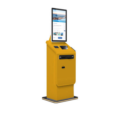 Selbstbedienung Kiosk Rechnung Bezahlung Bargeld Recyclingmaschine Bargeld Selbstbedienung Automatischer Ticketdrucker Bezahlung Kiosk