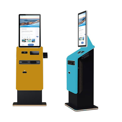 Automatischer Kassierer, Selbstbedienungsgeldscheibe mit Windows/Linux