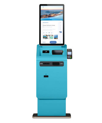 Selbstbedienung Kiosk Touchscreen Bargeld Recycler Kartenhäuser Currencry Austausch Selbstzahlung Kiosk